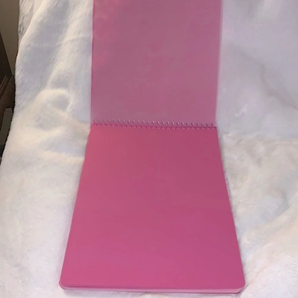 🦋 KATE SPADE Pink Large College Ruled Top Spiral Notebook NWT